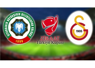 Galatasaray'a evinde şok: Galatasaray :0 - Diyarbakır BŞB :2