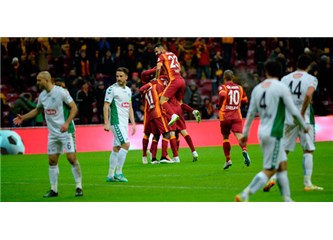 Galatasaray Turu İlk Yarıda Geçti