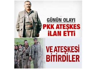 PKK’nın ateşkes aldatmacası