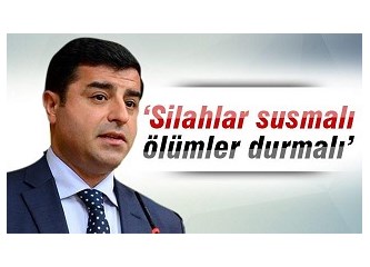 Silahlar sussun, barış gelsin-miş…