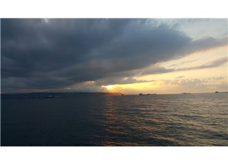 Bir batış....