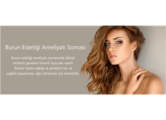 Burun Estetigi Ameliyati Sonrasi Estetik Guzellik Milliyet Blog