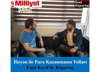 İlizyon ile Para kazanmanın yolları – Emir Kosif ile Röportaj