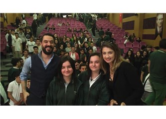 Emir ve Ceren Benderlioğlu’ndan öğrencilere oyunculuk hakkında tüyolar…