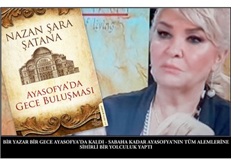 Bir yazar bir gece Ayasofya'da kaldı
