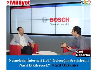 Nesnelerin İnterneti (IoT) Geleceğin Servislerini nasıl etkileyecek? Nazif Özakıncı ile Röportaj
