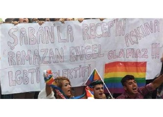 “Şaban’la Recep’in aşkına Ramazan engel olamaz" pankartı üzerine