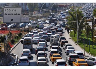 19.09.2016 - Okulların Açıldığı Pazartesi Günü Ankara'da Trafik Rezaleti