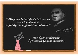 24. Kasım : Bırakın öğretmenler ağlasın..