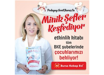 BKE Minik Şefler Etkinlik Kitabı çocuklarınızı bekliyor!