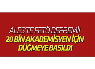 Tamam, FETÖ’nünki Alçaklık; Lakin Bir Sınavda 17 Bin Birinciyi Normal Görmenin de Bir Adı Olmalı