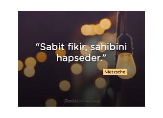Sabit Fikirler Zararlıdır
