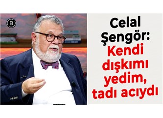 Profesör Celal Şengör Kendi Dışkımı Yedim Demiş, Bilim Adamı Böyle Şeyler Yapabilir