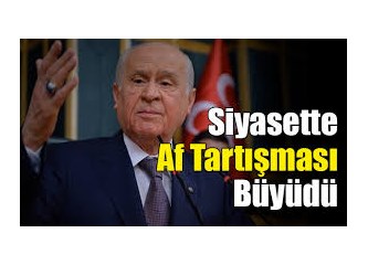 Erdoğan’ın Affa Karşı Çıkmasının Gerçek Nedeni…