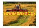 Tarımda neler oluyor?