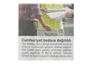 Zaman gazetesinde Cumhuriyet gazetesi haberi