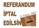 21 Ekim referandumunu yazdım