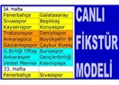 Canlı fikstür modeli kullanılsaydı son hafta Fenerbahçe-Galatasaray oynardı