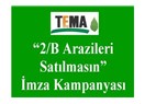 2/B arazileri satılmasın