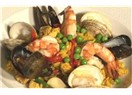 Geleneksel  İspanyol yemeği:Paella