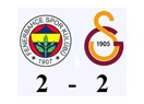 Fenerbahçe ile Galatasaray 2-2