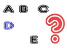 İçinde A, B, C, D ve E olan bir masal