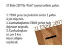 YSK 21 Ekim için özet açıklama yayınlasın