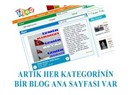 Kategorilerin blog ana sayfası var