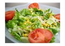 Soya filizli salata
