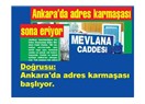 Ankara’da 75.000 sokak tabelası değişecekmiş