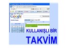 Google Takvim şimdi Türkçe
