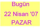 22 Nisan Pazar