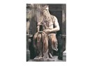 Michalango'nun boynuz kafalı Musa heykeli