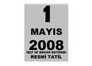 1 Mayıs tatil olsun