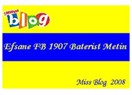 Miss Blog 2008