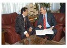 Bakan Çağlayan'dan, Mersin Valisi Güzeloğlu'na Ziyaret...