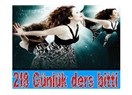 218 günlük ders bitti...