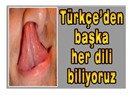 Türkçe'den başka her dili biliyoruz...