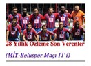 Mersin İdmanyurdu’nun Şampiyonluk Karnesi