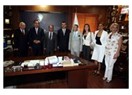 Makedon bakandan başkan Özcan'a ziyaret....