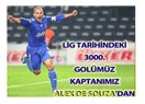 Alex, Fenerbahçe’nin 3000. golü ile gazete manşetlerinde bağdaş kurdu!