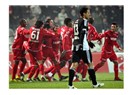 Beşiktaş geniş alana yayılıp, dağıldı.