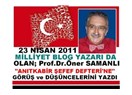 "TÖDEF" Tüketici Örgütleri Federasyonu Genel Başkanı, Prof. Dr. Öner Samanlı Anıtkabir'de.