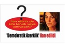 Elmalı şeker dağıta dağıta…