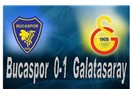 Galatasaray Bucasporu da 1-0 geçti.
