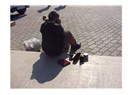 Garson, boyacı ve bisiklet