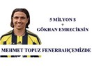 Mehmet’i Fenerbahçe aldı, Topuz’u Kartal’a kaldı