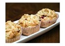 Çilekli muffin