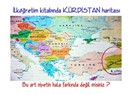 ‘Kürdistan’ haritası her yerde...