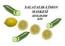 Salatalık - limon maskesi